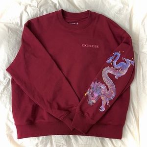 COACH DRAGON LNY | limited edition | NWOT | crew neck  | limited edition